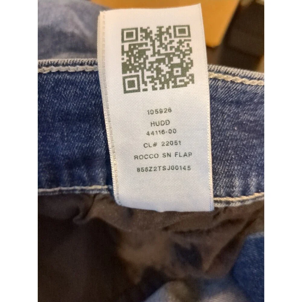 True Religion Rocco Blue Jeans 40 Relaxed Skinny